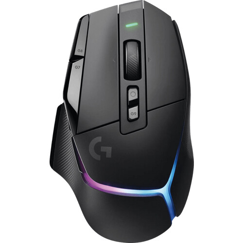 Tweedekans Logitech G502 X Plus Lightspeed Draadloze Gaming Muis Zwart Tweedehands