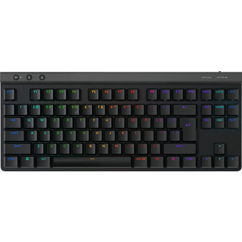 Tweedekans Logitech G515 TKL Lightspeed Gaming Toetsenbord Qwerty Zwart Tweedehands