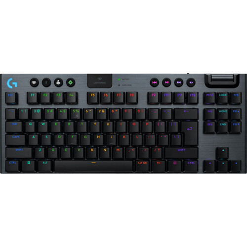 Tweedekans Logitech G915 X Lightspeed TKL Wireless Gaming Toetsenbord Zwart Qwerty Tweedehands