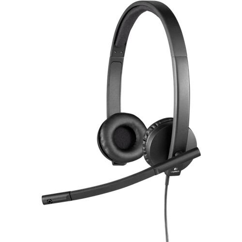 Tweedekans Logitech H570e Stereo USB-A Office Headset Tweedehands