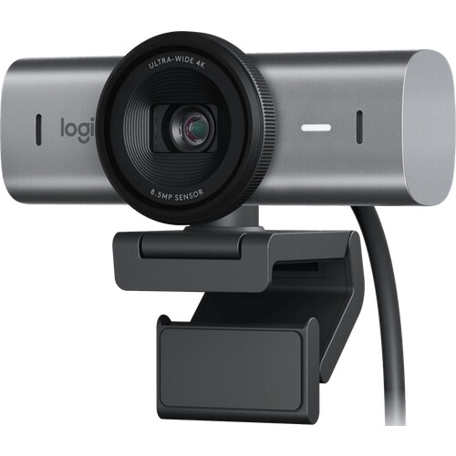 Tweedekans Logitech MX Brio Ultra HD 4K Webcam Zwart Tweedehands