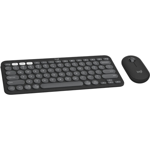 Tweedekans Logitech Pebble 2 Combo Qwerty Zwart Tweedehands