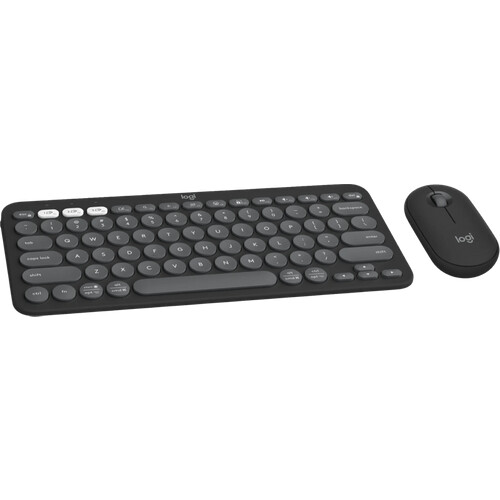 Tweedekans Logitech Pebble 2 Combo Qwerty Zwart Tweedehands
