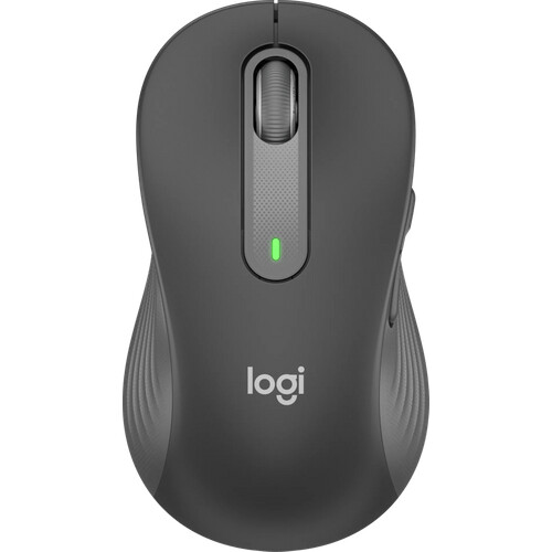 Tweedekans Logitech Signature M650 L Draadloze Muis Linkshandig Grafiet Tweedehands
