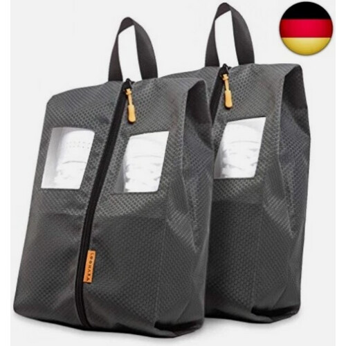 Tweedekans loonara Travel Schoenenzak Set - Grijs - 2pcs Tweedehands