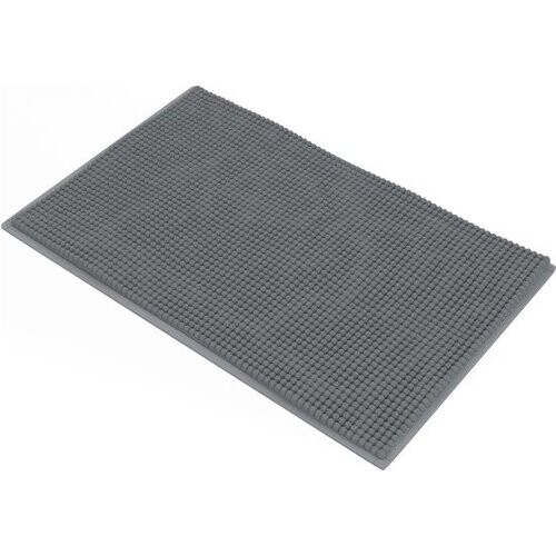 Tweedekans Loti Living Badmat Antislip – Douchemat – Badmat Badkamer – Vloermat - Chenille badmat - Antraciet - 50x80 cm Tweedehands