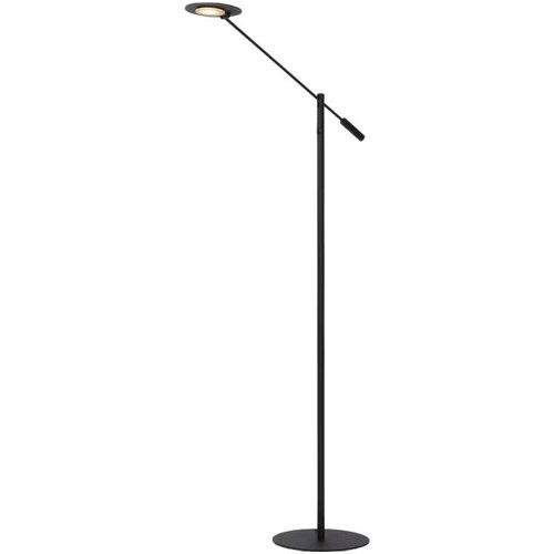 Tweedekans Lucide ANSELMO - Leeslamp - Ø 25 cm - LED Dimbaar - 1x9W 3000K - Zwart Tweedehands