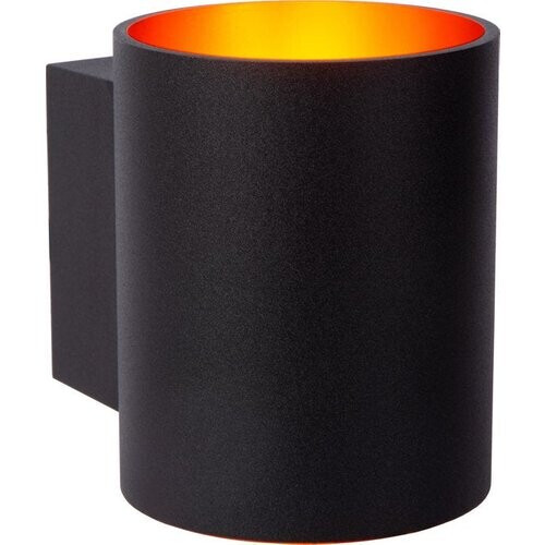 Tweedekans Lucide XERA - Wandlamp - Ø 8 cm - 1xG9 - Zwart Tweedehands