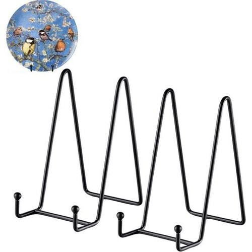 Tweedekans Luft - Bordenstandaard - 2 Pack - Display - Zwart - Houder - Sierborden - Boeken - Hanger - Borden - Rek - Keukenkast Tweedehands