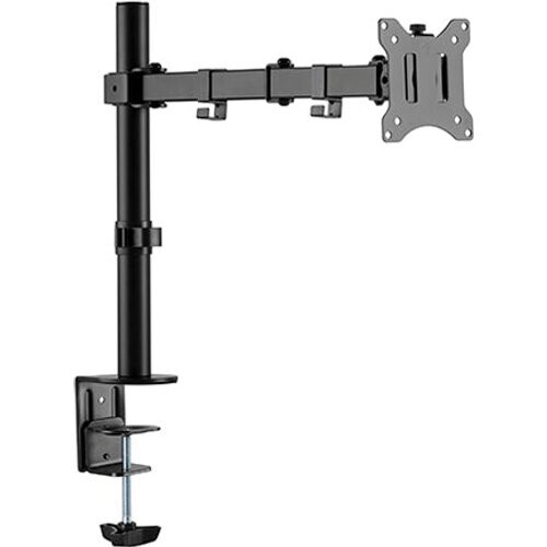 Tweedekans Lumi Monitorarm - Staal - LDT42-C012 - Matzwart - Draai- en Kantelbaar - 11.4 x 51.7 x 49.8 cm Tweedehands