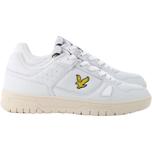 Tweedekans Lyle & Scott Evanton III Heren Sneakers – Maat 44 – Wit Tweedehands
