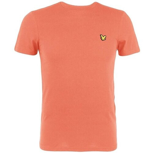 Tweedekans LYLE & SCOTT - martin ss t-shirt - Sport t-shirt korte mouw heren - Rose - Maat S Tweedehands
