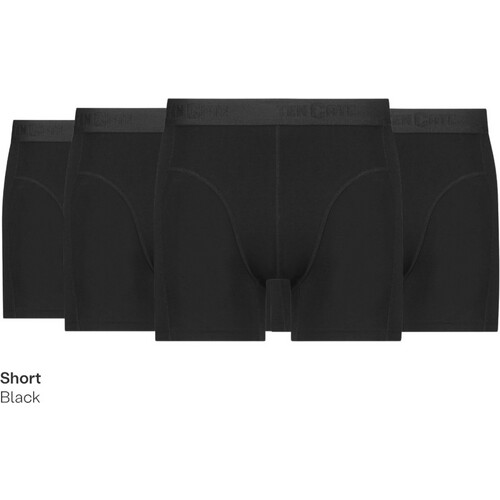 Tweedekans M Black Iris 2-pack Basic men bamboo shorts Ten Cate Tweedehands