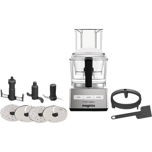 Tweedekans Magimix CS 3200 XL Mat Chroom Tweedehands