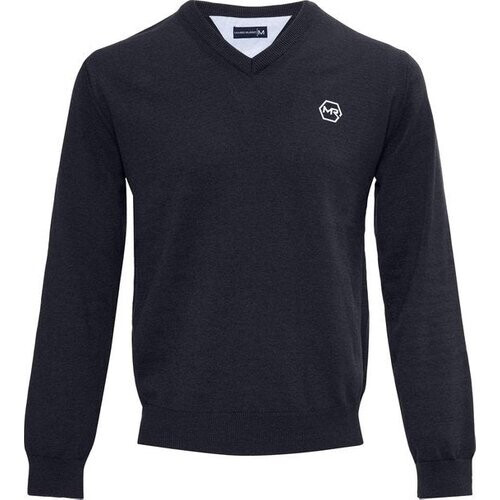 Tweedekans Mario Russo Pullover - Navy - Maat M - Italiaanse kwaliteit Tweedehands
