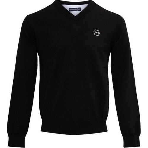 Tweedekans Mario Russo Pullover - Zwart - Maat XXL - Italiaanse Schnit - 85% Katoen Pullover Tweedehands