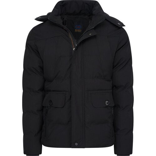 Tweedekans Mario Russo Ranger Jacket - Jas Heren - Winterjas Heren - Waterafstotend - Winddicht - Zwart - L Tweedehands