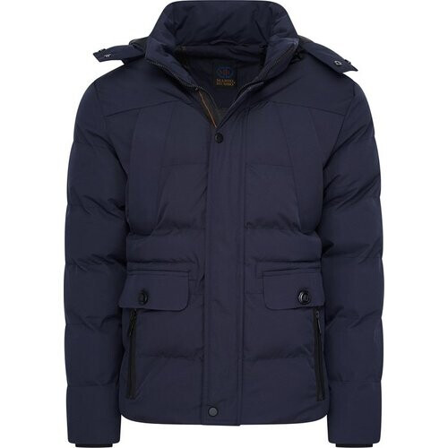 Tweedekans Mario Russo Ranger Jacket - Jas Heren - Winterjas Heren - Waterafstotend - Winddicht - Navy - XXL Tweedehands