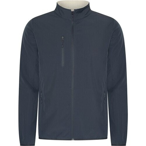 Tweedekans Mario Russo Softshell Jas Heren - Winterjas Heren - Jassen heren - Winddicht en waterafstotend - Navy - M Tweedehands