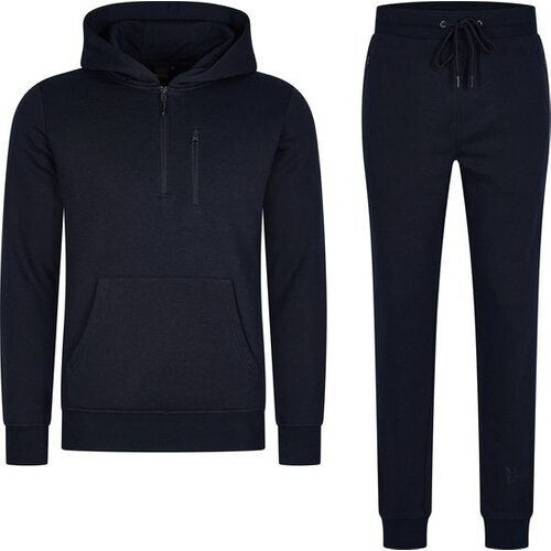 Tweedekans Mario Russo Trainingspak Achilles - Huispak - Joggingpak - Hoodie - Zwart - M Tweedehands
