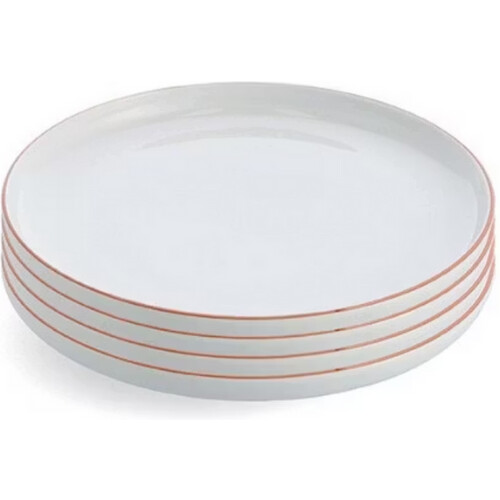 Tweedekans Mauviel 1830 Ontbijtbordset van 3 – M-stone – Voorzien Van Vaatwasmachinebestendige Categorie En Magnetronbestendig En Elegant Frans Design – Voor Ontbijt En Dessert – Zwart Steen – 21 cm Tweedehands