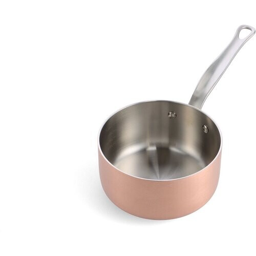 Tweedekans Mauviel 1830 Sauspan Ø 16 cm RVS 1,49 L – Zilver Tweedehands