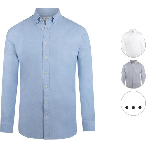 Tweedekans McGregor Stretch Oxford Shirt Light Pink XL MM999.6001.01 8001 Tweedehands