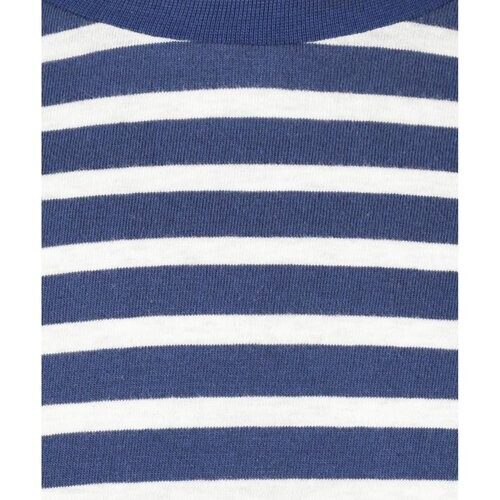 Tweedekans McGregor Strips T-Shirt - Worker Blue - maat S Tweedehands