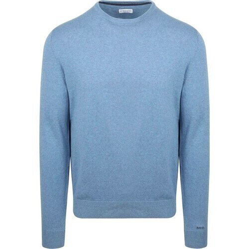 Tweedekans McGregor Trui Merino Blend Lichtblauw - Maat M - Heren - Pullovers Tweedehands