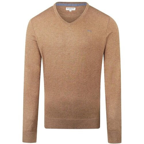 Tweedekans McGregor Trui V Neck SweaterWalnut Mannen - Maat 3XL Tweedehands