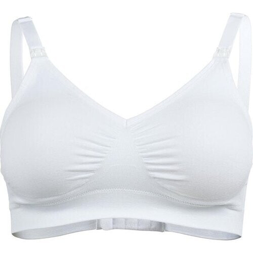 Tweedekans Medela Keep Cool Ultra bh - Naadloze voedingsbh - Zwangerschapsbh met 6 ademende zones - Soft Touchmateriaal – Comfortabel en ondersteunend - Wit - Maat M Tweedehands