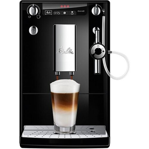 Tweedekans Melitta Solo Perfect Milk Volautomatische Espressomachine - Zwart - Compact Design Tweedehands