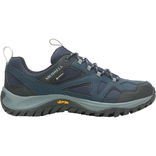 Tweedekans Merrell Bryce Radius GTX Mid Wandelschoenen - Waterdicht - Navy - Maat 44.5 Tweedehands