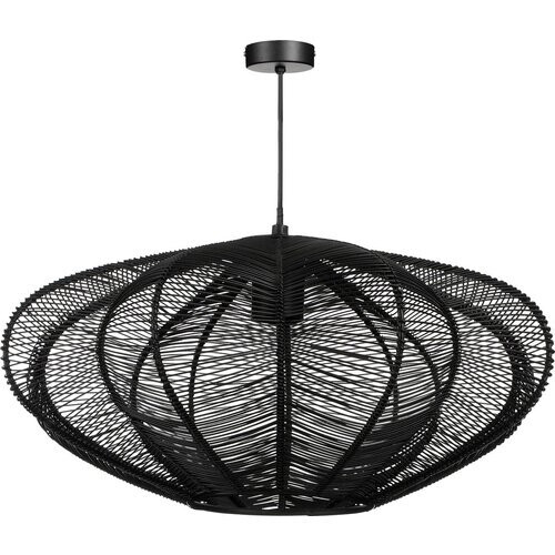 Tweedekans Mica Decorations Kanti Hanglamp - H20 x Ø41 cm - Metaal - Zwart Tweedehands