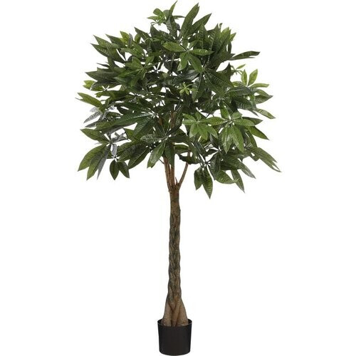 Tweedekans Mica Decorations Pachira Kunstplant - H120 x Ø50 cm - Groen Tweedehands