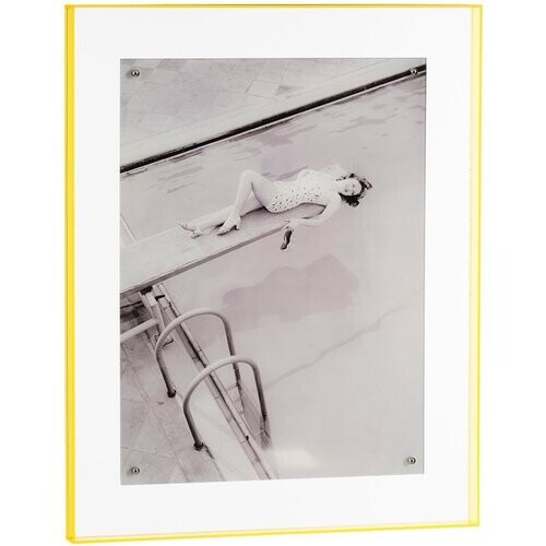 Tweedekans Mica Decorations Women Wanddecoratie - L40 x B3 x H50 cm - Acryl - Grijs Tweedehands