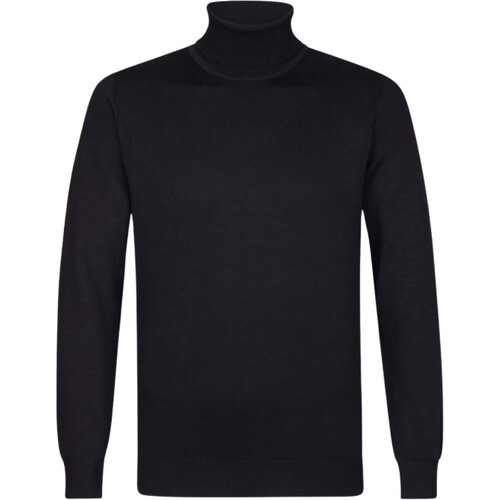 Tweedekans Michaelis Heren Roll Neck Pullover – Zwart, Comfortabel & Duurzaam Tweedehands