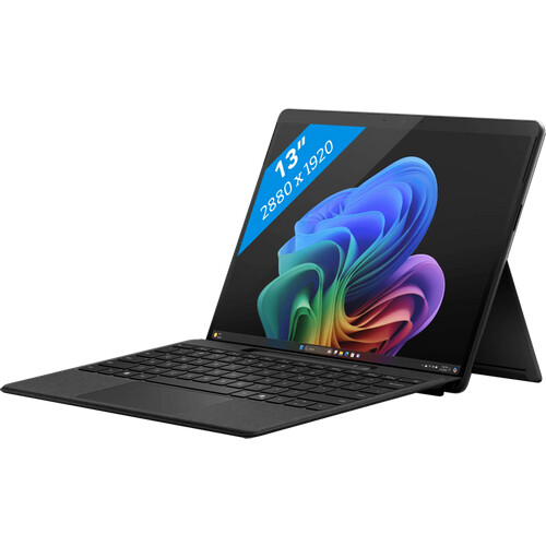 Tweedekans Microsoft Surface Pro 11 Snapdragon X Plus / 16GB / 512GB Black (No charger) Tweedehands