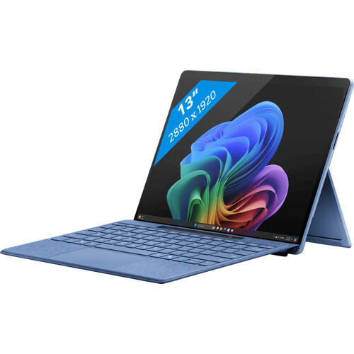 Tweedekans Microsoft Surface Pro 11 Snapdragon X Plus / 16GB / 512GB Sapphire (No charger) Tweedehands