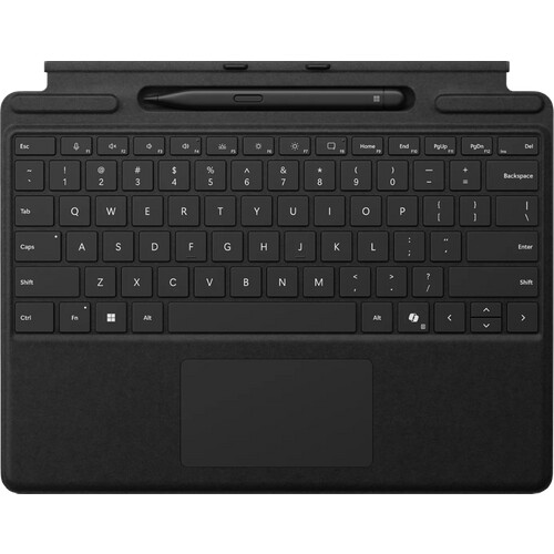 Tweedekans Microsoft Surface Pro 13 Inch Type Cover met Slim Pen Zwart Qwerty Tweedehands