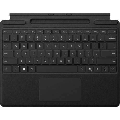 Tweedekans Microsoft Surface Pro Type Cover 13 Inch met penopslag Zwart Qwerty Tweedehands