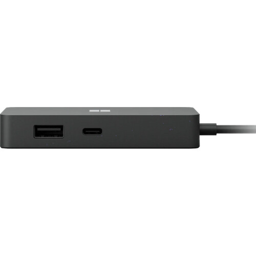 Tweedekans Microsoft Surface USB-C Travel Hub Bedraad USB 3.2 Gen 2 Zwart Tweedehands