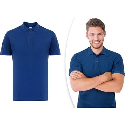 Tweedekans Milanoro - 2XL - Poloshirt - Heren - Marineblauw Tweedehands
