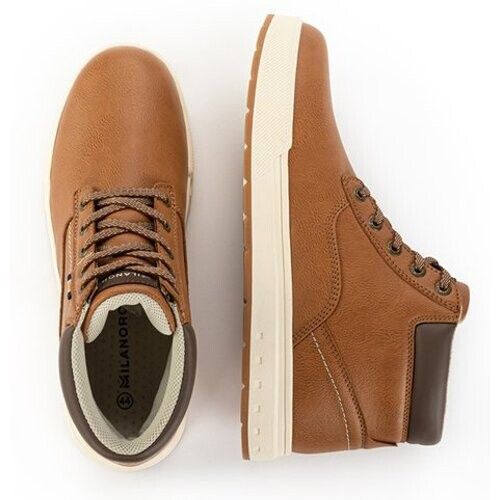 Tweedekans Milanoro - Comfortabele sneakers voor heren - Cognac - Maat 42 Tweedehands