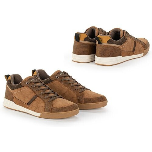 Tweedekans Milanoro - Comfortabele sneakers voor heren - Cognac - Maat 43 Tweedehands