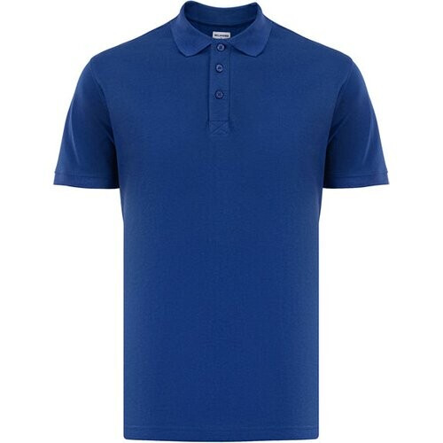 Tweedekans Milanoro - Elegante polo voor heren - Koningsblauw - XXL Tweedehands