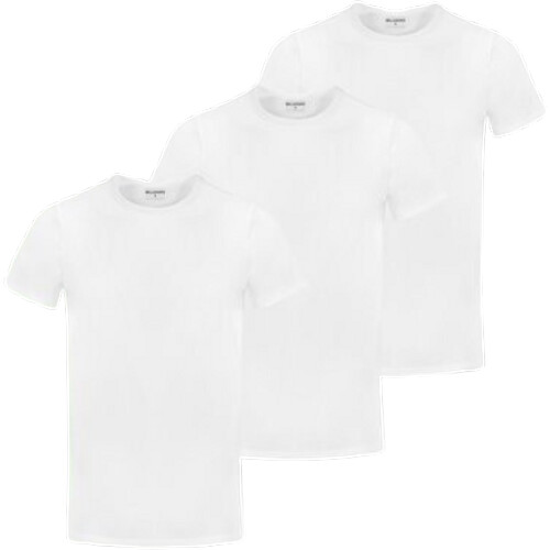 Tweedekans Milanoro – Set van 3 Zachte Bamboe T-Shirts – Wit – Maat XXL – Ademend & Comfortabel voor Dagelijks Gebruik Tweedehands