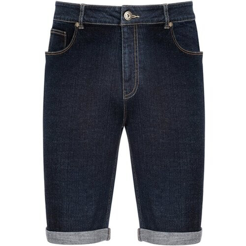 Tweedekans Milanoro - Stijlvolle jeansshort voor mannen - Zwartblauw - XXL Tweedehands