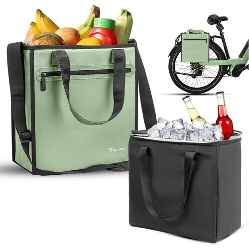 Tweedekans MIVELO Fietstas - Met Uitneembare Koeltas - 25L - Mint Tweedehands