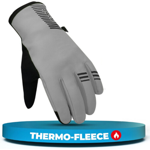 Tweedekans MiVelo Winterhandschoenen – Thermo-Fleece & 3M – Winddicht, Waterdicht, Touchscreen & Antislip – Volledig Reflecterend – Maat XL Tweedehands